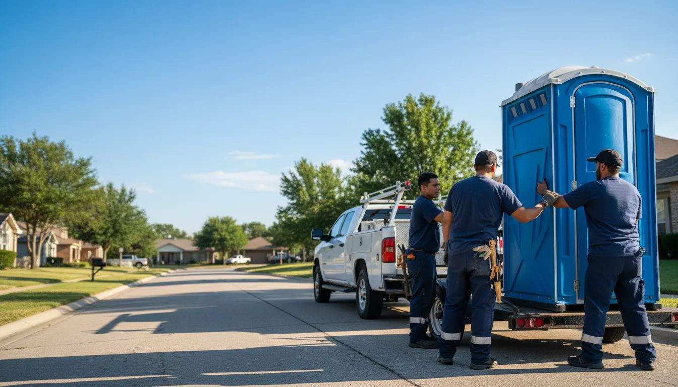 Portable Toilet Rental in Ashmore, IL near me